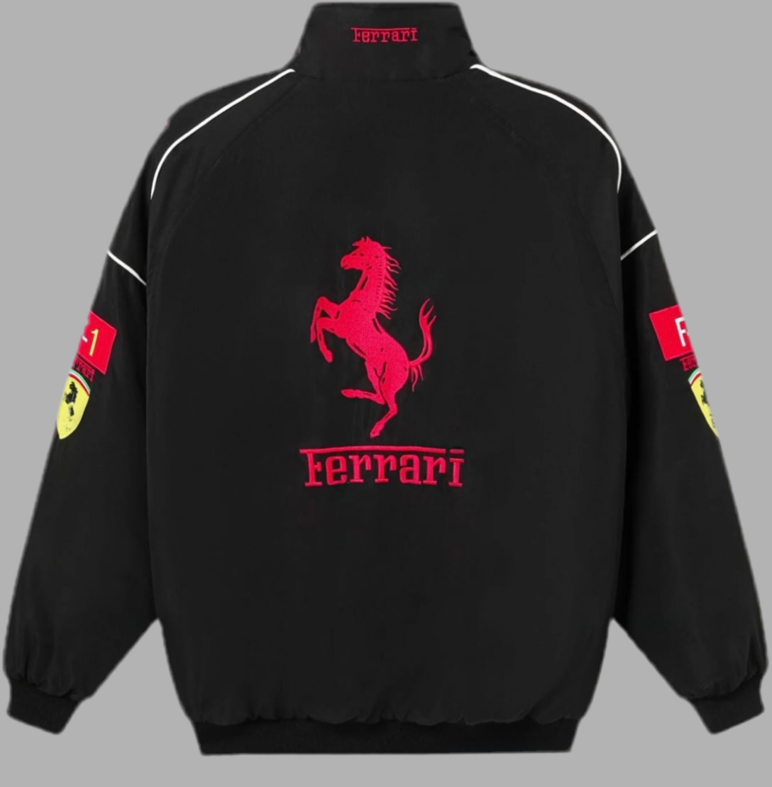 JAQUETA FERRARI F1 BLACK