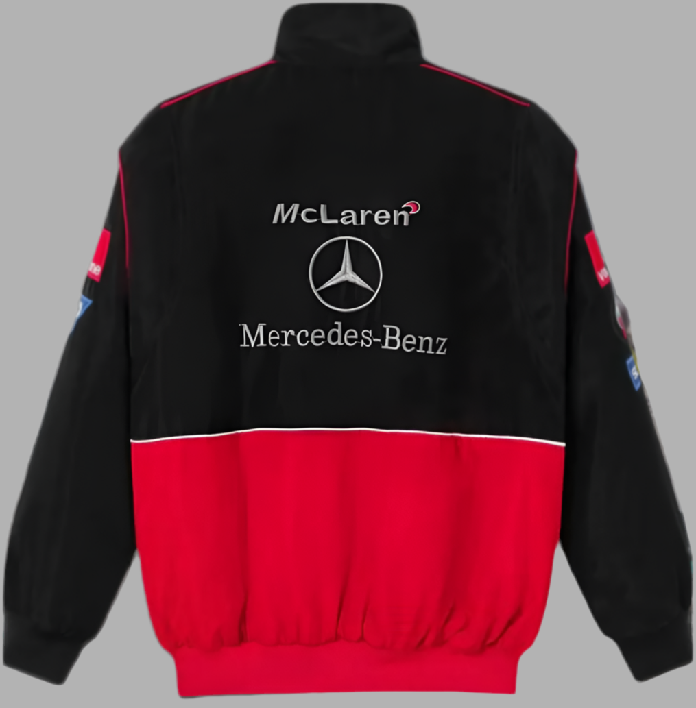 JAQUETA MERCEDES BLACK/RED