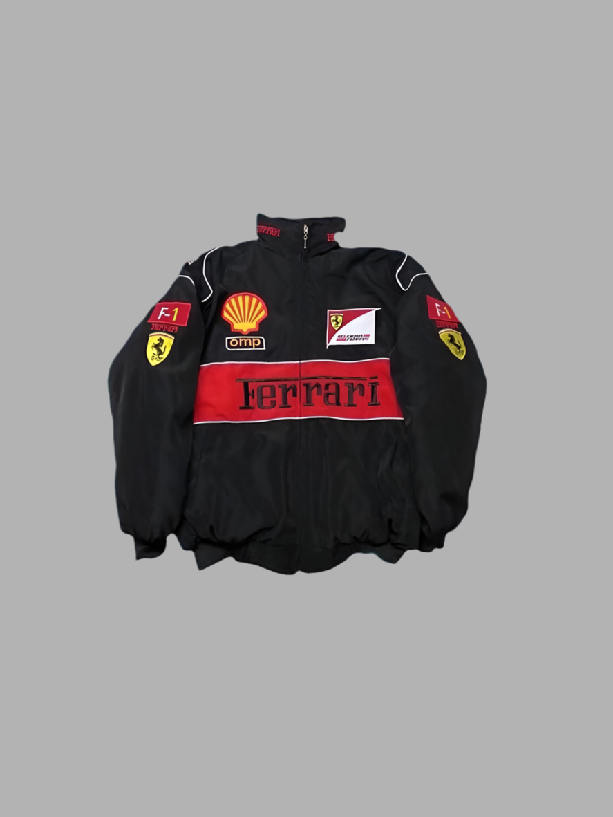 JAQUETA FERRARI F1 BLACK