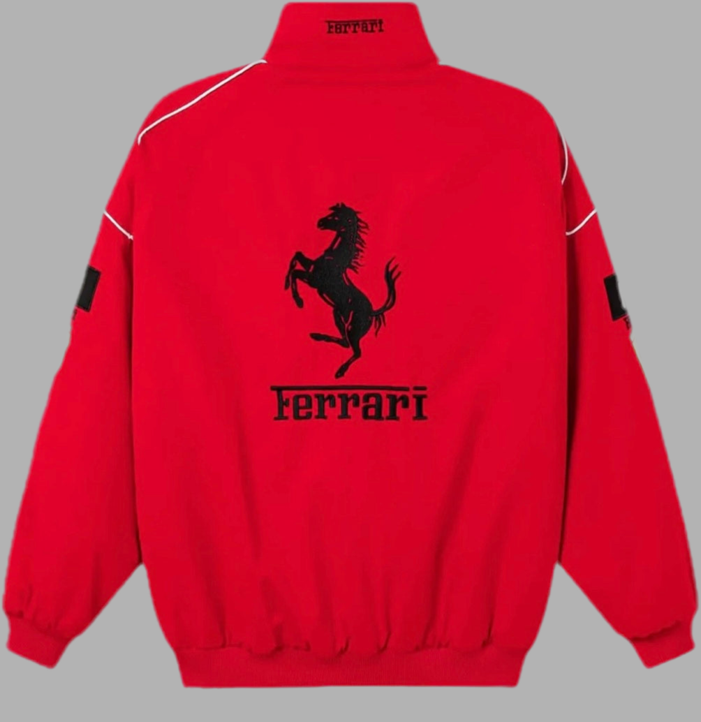 JAQUETA FERRARI F1 VERMELHA