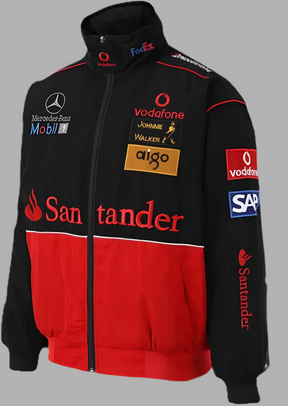 JAQUETA MERCEDES BLACK/RED