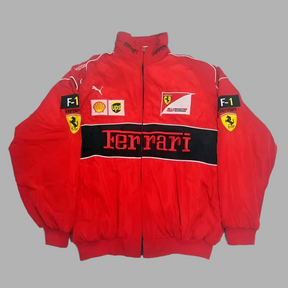 JAQUETA FERRARI F1 VERMELHA