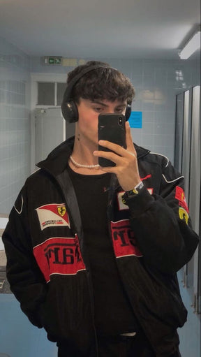 JAQUETA FERRARI F1 BLACK